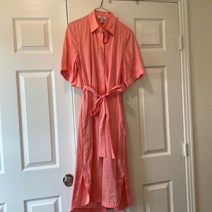 COS pink shirt dress - Size 4